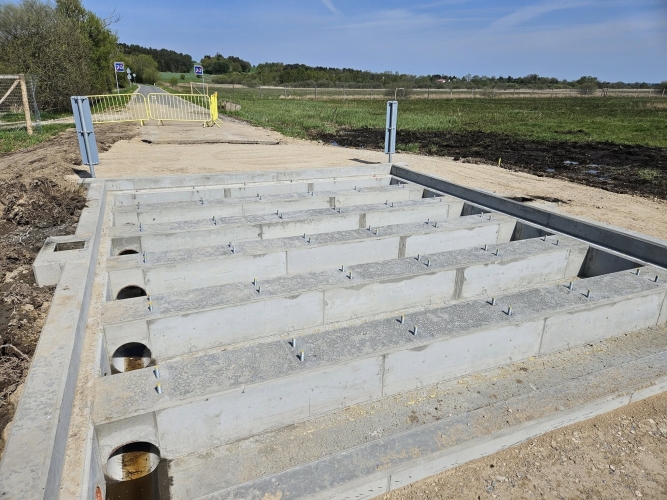 Støbning af fundament